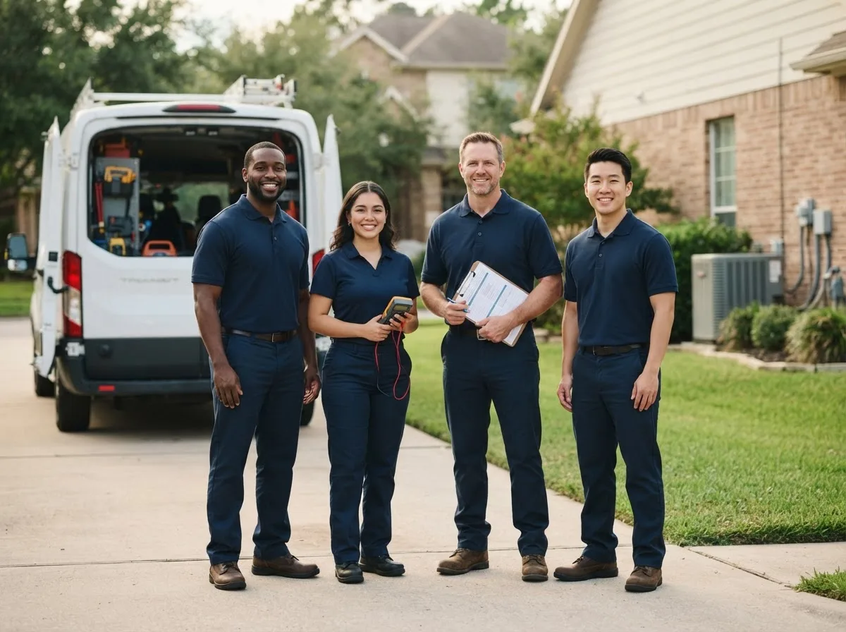 Certified HVAC technician near Lexington, OK